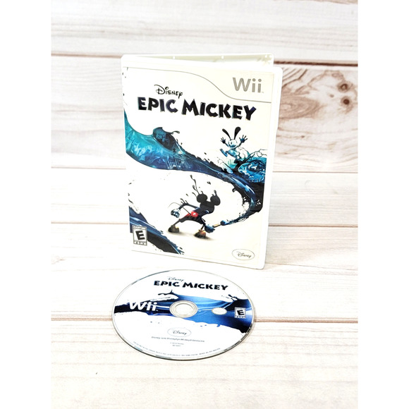 Epic Mickey (Nintendo Wii, 2010) Tested Working - Picture 1 of 9